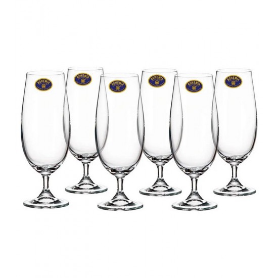 Jogo 6 Taças Para Cerveja 380ml Cristal Ecológico Bohemia